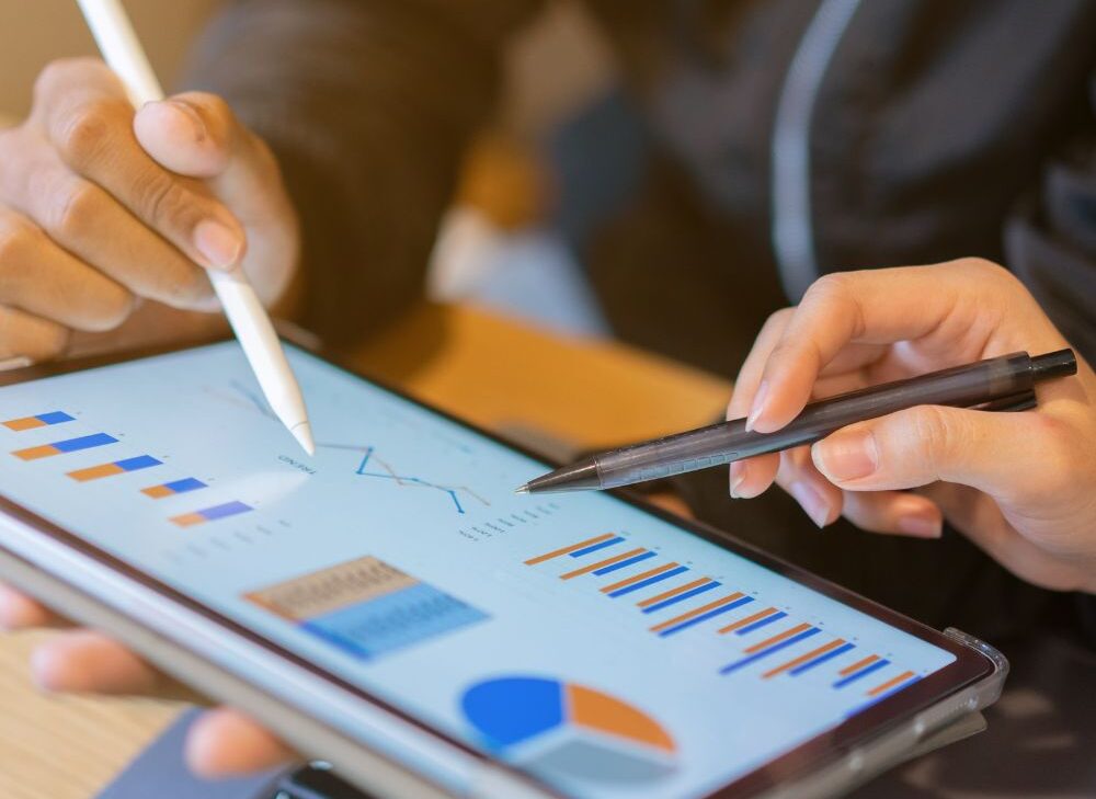Tablet with data