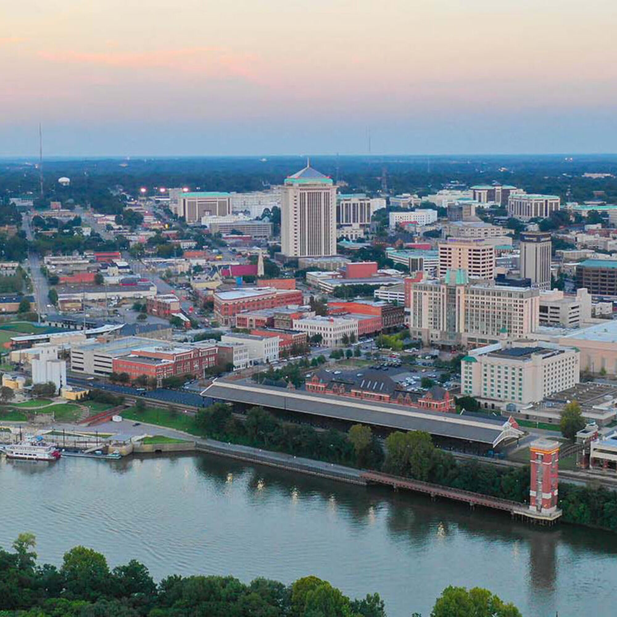 View of Montgomery in Montgomery County, Alabama